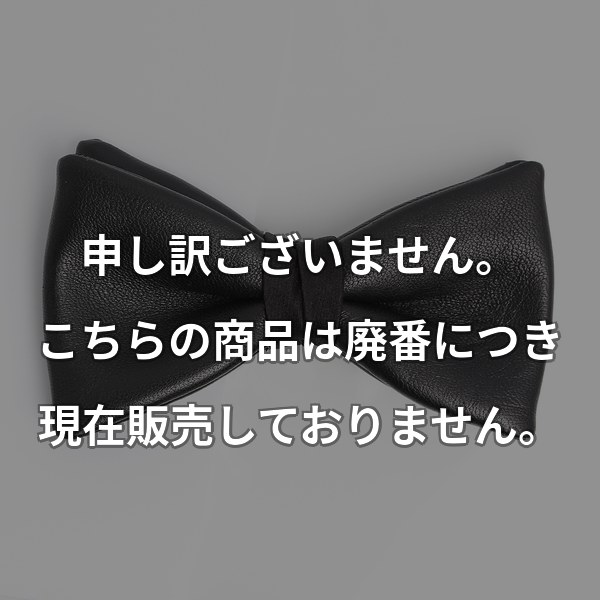 シープレザー蝶タイ　ブラック LBF-01