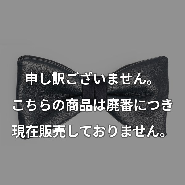 シープレザー蝶タイ　ネイビー LBF-02