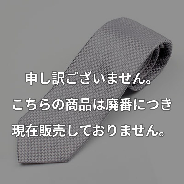 VANNERSハンドメイドタイ シルバー千鳥 HVN-10