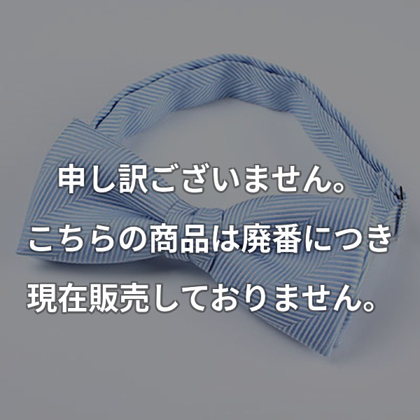 カジュアル蝶タイ ヘリンボーン柄 サックスブルー RBF-8007-05