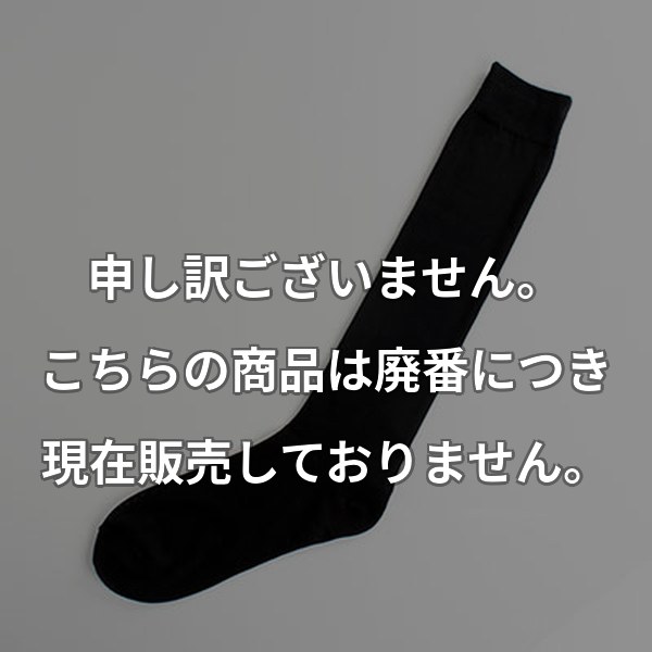ロングホーズシルクソックス 黒 S-04