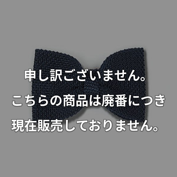 BRETELLE&BRACES シルクニット蝶ネクタイ ネイビー VAR-BF-M4