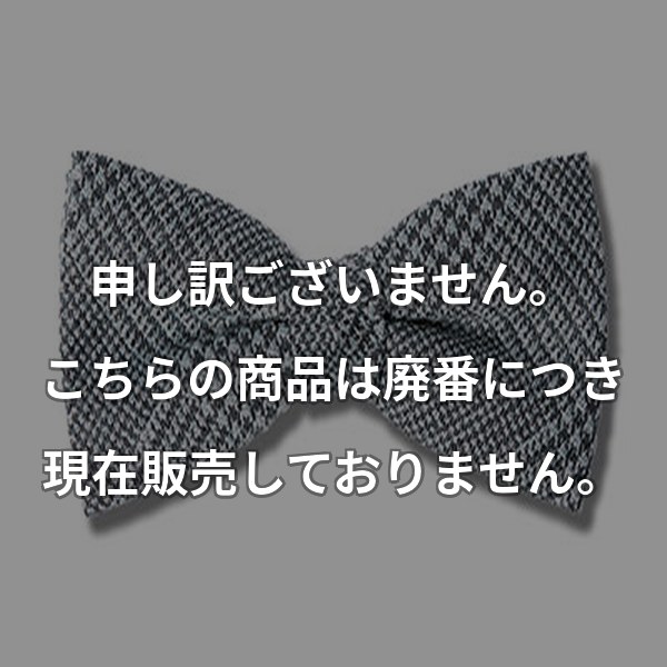 VANNERSシルク三者混グレンチェック 蝶ネクタイ ブルーグレー VBF-43