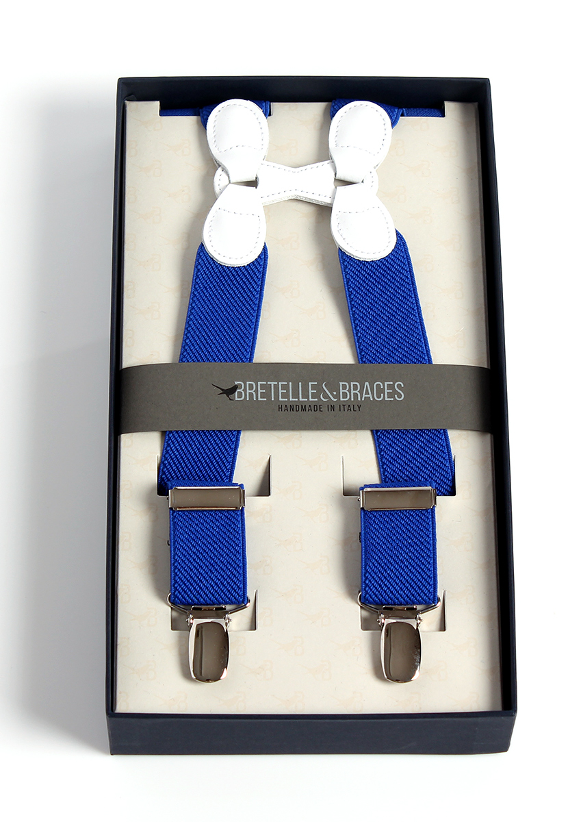 BRETELLE&BRACES H型エラスティック ロイヤルブルー VAR-95