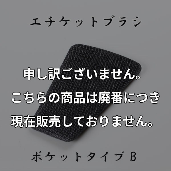 ポケットエチケットブラシ P27